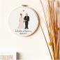 Preview: Rico Design Stickpackung Figurico Wedding Ø 20cm