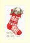 Mobile Preview: Bothy Threads - Stickpackung Karte Cosy Christmas