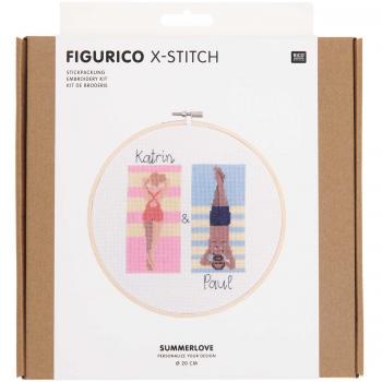 Rico Design Stickpackung Figurico Summerlove Ø 20cm