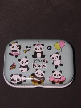 Dose mit 2 Magneten Panda 12