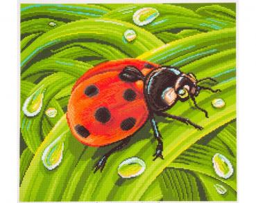 Collection D`art bedruckter / vorgezeichneter Stoff Ladybug