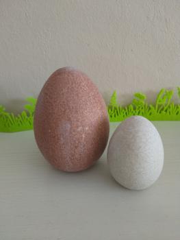 2 Eier marmoriert