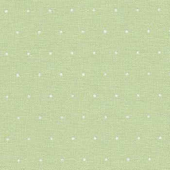 Zweigart Murano 32ct / 12,6 fädig  * Petit Point hellgrün - weiß * 140cm Breite