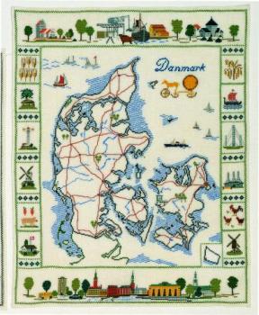 Dänemarkkarte