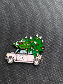 Needledminder rosa Mini mit Weihnachtsbaum