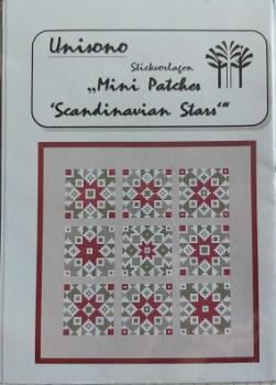 Unisono Stickvorlage Mini-Patches Scandinavian Stars