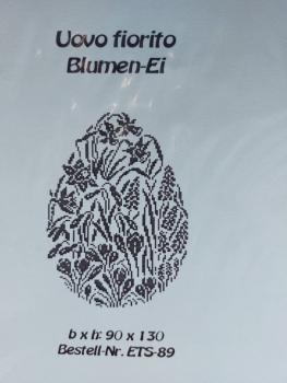 Elisa Tortonesi-Sieß Stickvorlage - Blumen-Ei