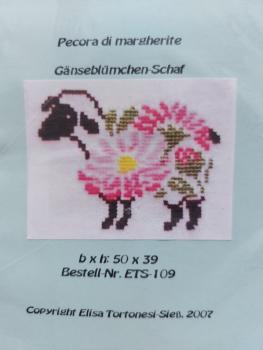 Elisa Tortonesi-Sieß Stickpackung - Gänseblümchen-Schaf
