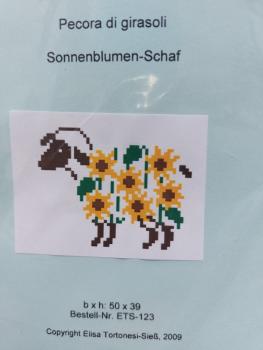 Elisa Tortonesi-Sieß Stickpackung - Sonnenblumen-Schaf