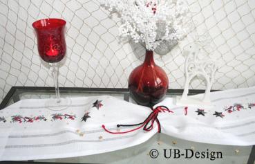 UB-Design Stickanleitung - Christmas BLACK and WHITE
