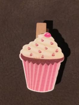 Klammer Needleminder " Muffin rosa"