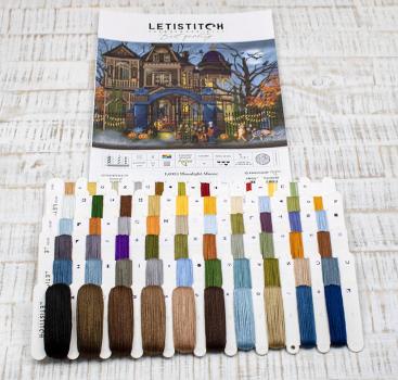 Letistitch Stickpackung Moonlight Manor