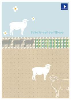 Acufactum - Einzelstickvorlage Schafe auf der Wiese