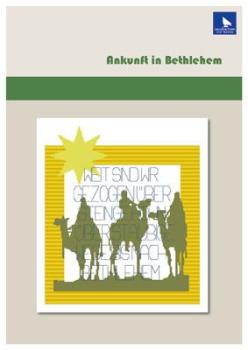 Acufactum - Einzelstickvorlage Ankunft in Bethlehem