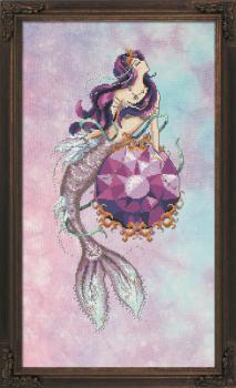 Bella Filipina Stickvorlage Mermaid Treasures Amethyst