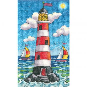 Heritage Crafts Stickvorlage Karen Carter Lighthouse by day