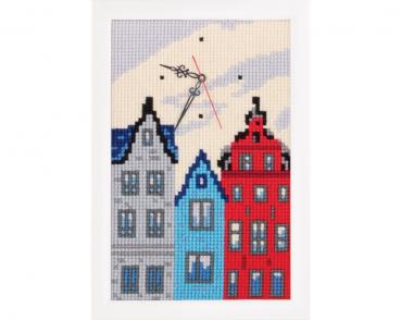Collection D'Art Stickpackung Uhr " Town "