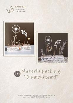 UB-Design Blumenboard – Anleitung & Materialpackung