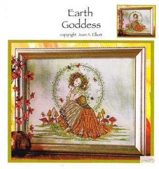 Joan Elliott Stickvorlage " Earth Goddess "