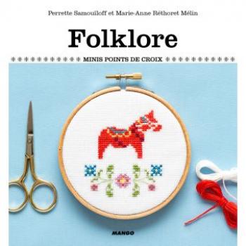 Französisches Stickbuch " Folklore Minis Points de Croix "
