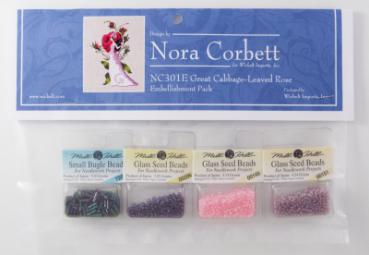 Nora Corbett Great Cabbage - Leaved Rose Perlenpackung