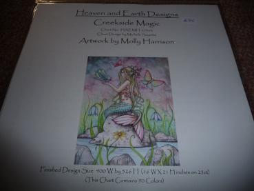 Heaven And Earth Designs Stickvorlage " Creekside Magic " von Molly Harrison