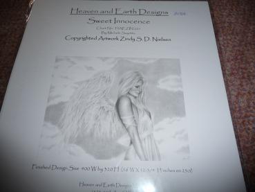 Heaven And Earth Designs Stickvorlage " Sweet Innocence " von Zindy S.D. Nielsen