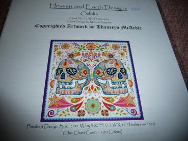 Heaven And Earth Designs Stickvorlage " Odalis " von Thaneeya AcArdle