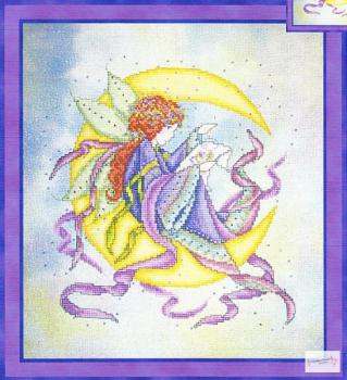 Joan Elliott Stickvorlage " The Little Stitching Fairy "