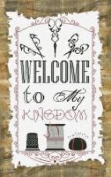 Alessandra Adelaide Needleworks Stickvorlage "Welcome to my Kingdom"