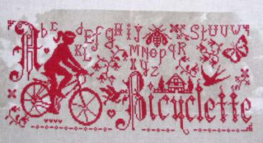 080 RV * Isabelle Vautier Design "A bicyclette"