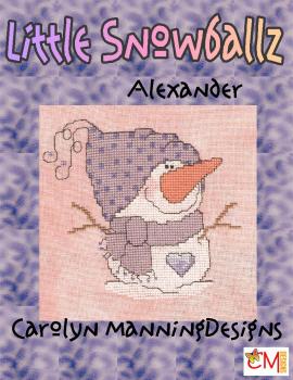 Carolyn Manning Stickvorlage "Little Snowballs - Alexander"