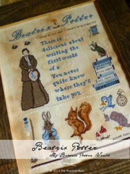 Primitive Hare Stickvorlage Beatrix Potter