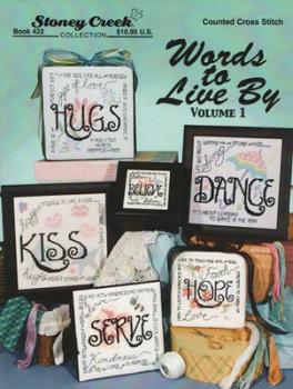 Stoney Creek Stickvorlage Book 422 Words to Live By Vol. 1