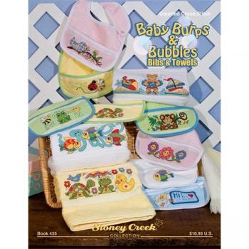 Stoney Creek Stickvorlage Book 435 Baby Burps & Bubbles Bibs & Towls