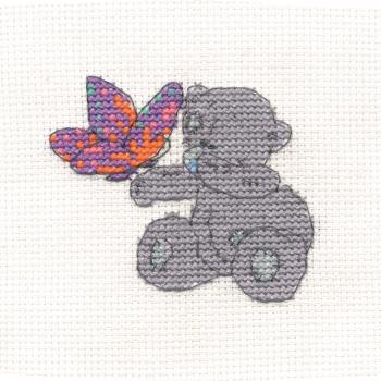 DMC Stickpackung Tatty Teddy Mini Stickpackung Beautiful Butterfly