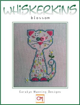 Carolyn Manning Stickvorlage "Whiskerkins - Blossom"