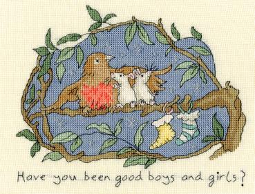 Bothy Threads - Stickpackung Anita Jeram - Have you been good?
