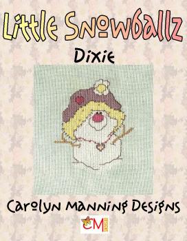 Carolyn Manning Stickvorlage "Little Snowballs - Dixie"