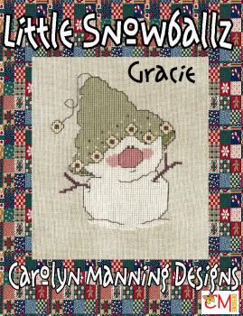 Carolyn Manning Stickvorlage "Little Snowballs - Gracie"
