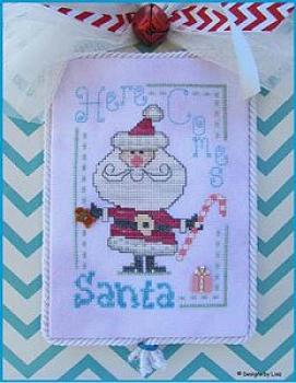 Design by Lisa Stickvorlage Here Comes Santa