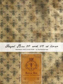Primitive Hare handgefärbtes Leinen Royal Bee 12 fädig/ 30ct