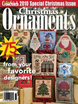 Just Cross Stitch Christmas Ornaments Issue 2010