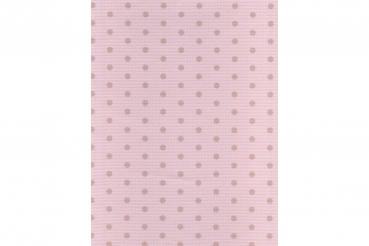 Design Aida Zuschnitt 14ct Punkte / rosa ca. 30 x 40cm