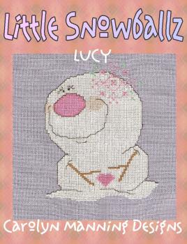 Carolyn Manning Stickvorlage "Little Snowballs - Lucy"