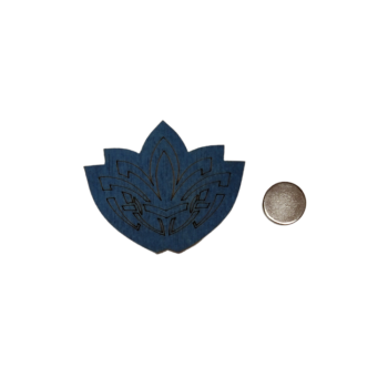 Needleminder aus Holz Blaue Blume