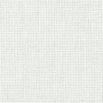 PROBESTÜCK Zweigart "Murano" 32ct / 12,6 fädig  * weiß * 20x20cm