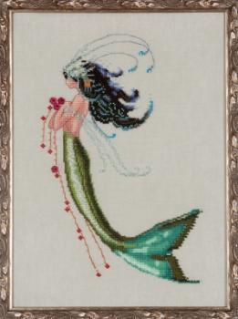 Nora Corbett Stickvorlage "Mermaid Verde"