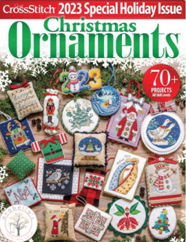 Just Cross Stitch Christmas Ornaments Issue 2023