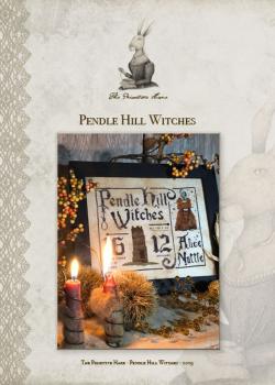 Primitive Hare Stickvorlage " Pendle Hill Witches "